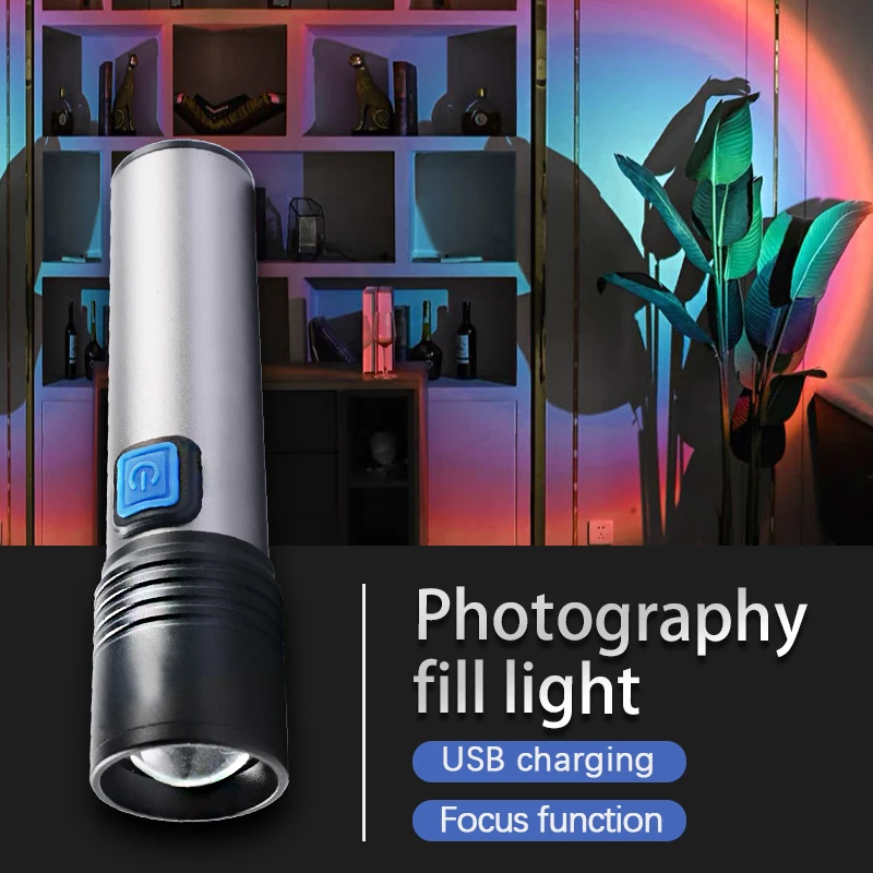 

Zoom indoor fill light led Internet red photo sunset light sunset projection atmosphere flashlight