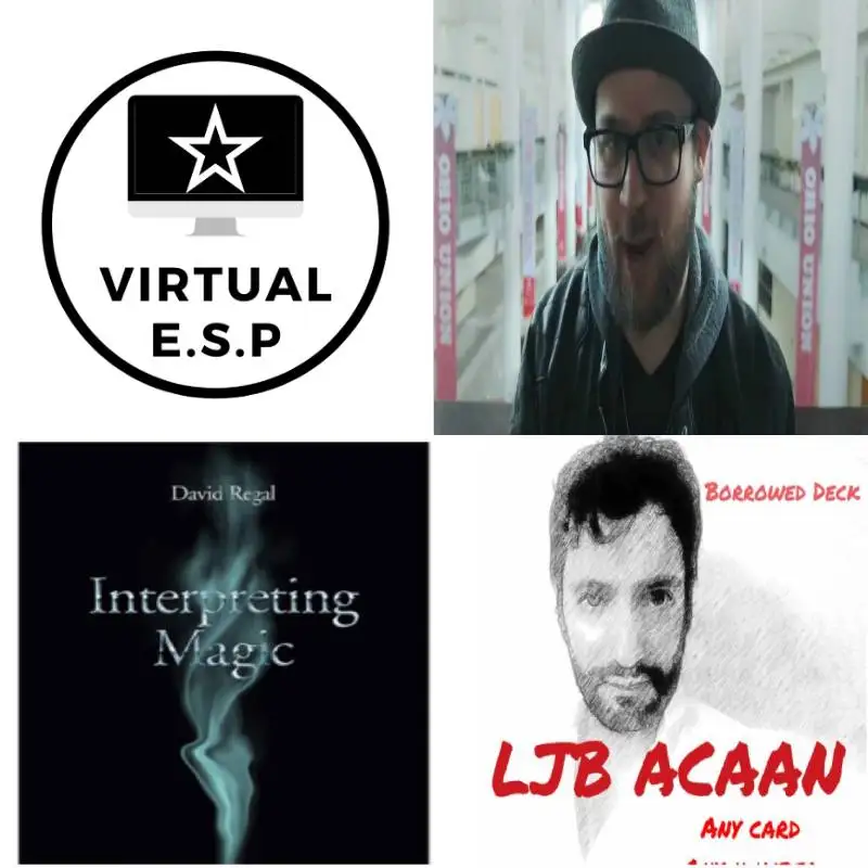 

Порванные и переустановленные Джош джануски, виртуальный Е. С. П. Марк Гибсон, LJB ACAAN от Luca J Bellomo, интерпретация магии Дэвида Регала