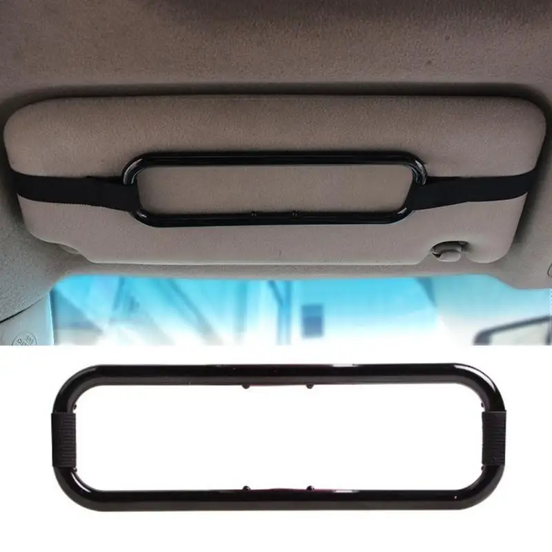 

Car Universal Tissue Box Rack Car Tissue Holder With Elastic Belt Paper Towel Napkin Box Holder Car Sun Visor Tissue Holder