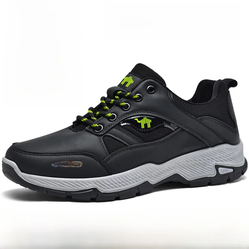 Camel Men's Shoes 2024 New Waterproof Outdoor Hiking Non-Slip Wear-Resistant Casual Sneaker