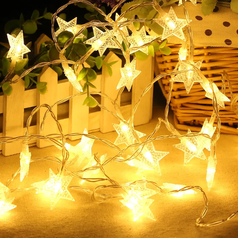 

Garden Balcony Indoor Home Decor Light Wedding String Light Romantic Christmas Wedding Decorative Lamp