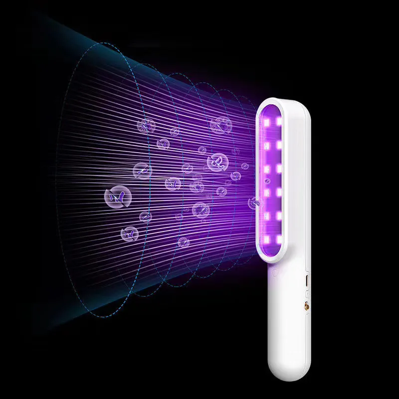

2020 new Ultraviolet Light Sterilizer Portable UV-C Light Sanitizer Wand USB Charging UV Disinfection Lamp