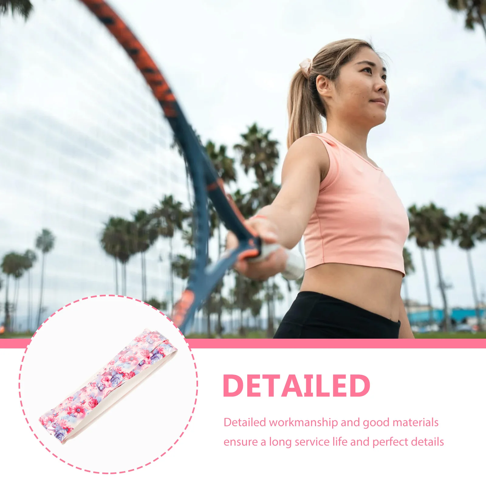 2 шт. лента для удочки повязка на повязку ручка бадминтона ракетка нескользящий