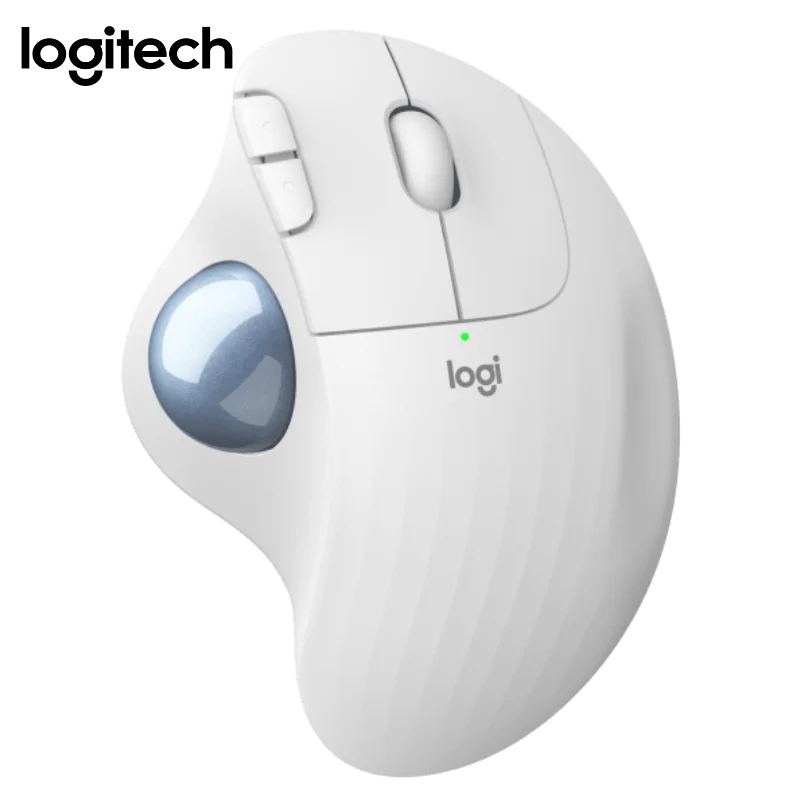 

Logitech Ergo M575 Wireless Trackball Mouse, Easy Thumb Control, Precision and Smooth Tracking, Ergonomic Comfort Design, Window