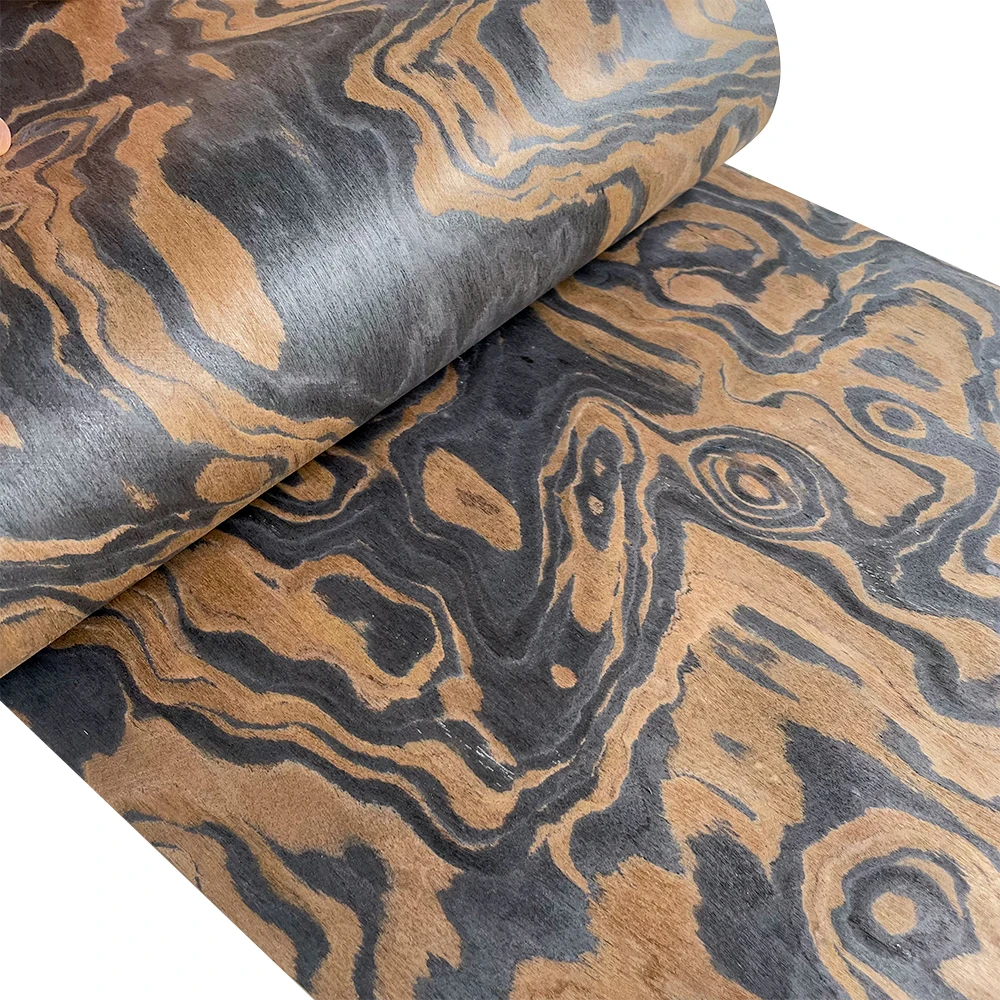 Тотем шаблон черный орех древесный шпон ручной работы DIY столярная мебель