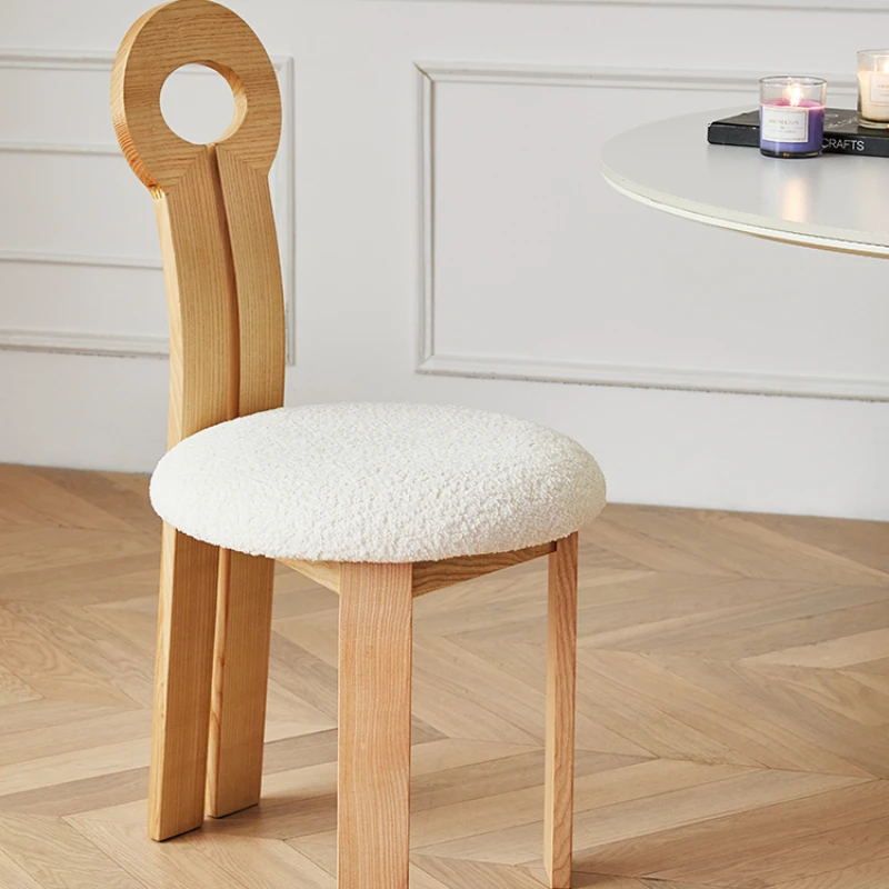

Стул, стул со спинкой из массива дерева, стул с брелоком, французский винтажный обеденный стул
