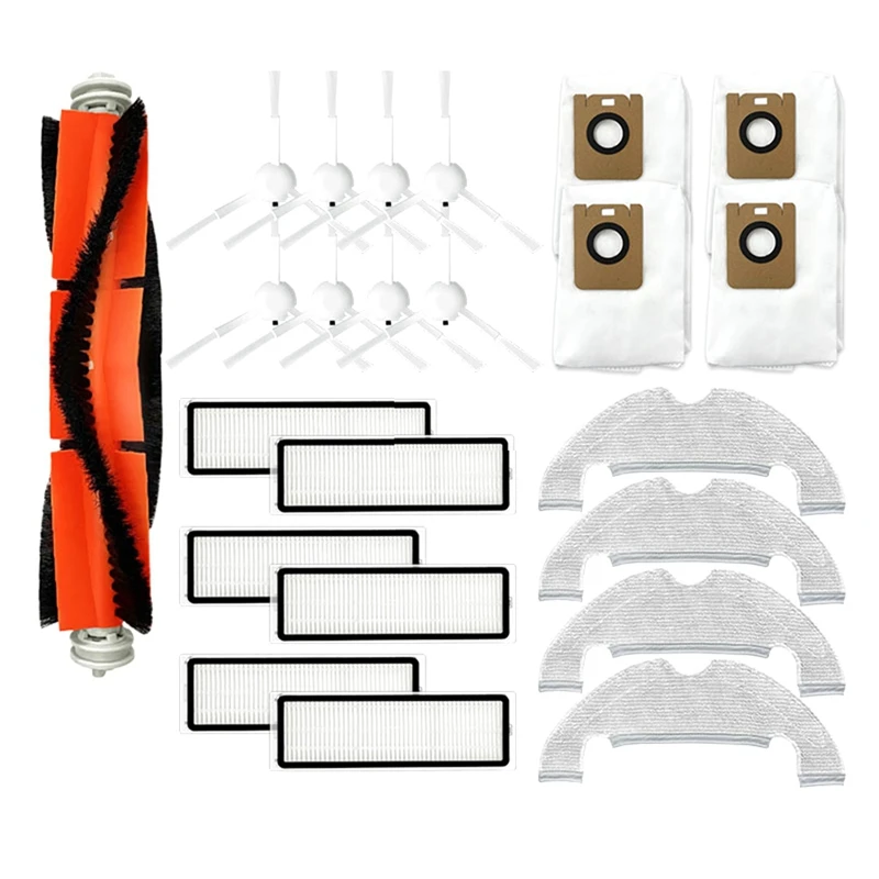 

Main Side Brush Hepa Filter Dust Bag Mop Cloth For Xiaomi Dreame Bot L10 Plus Z10 Pro Robotic Vacuum Cleaner