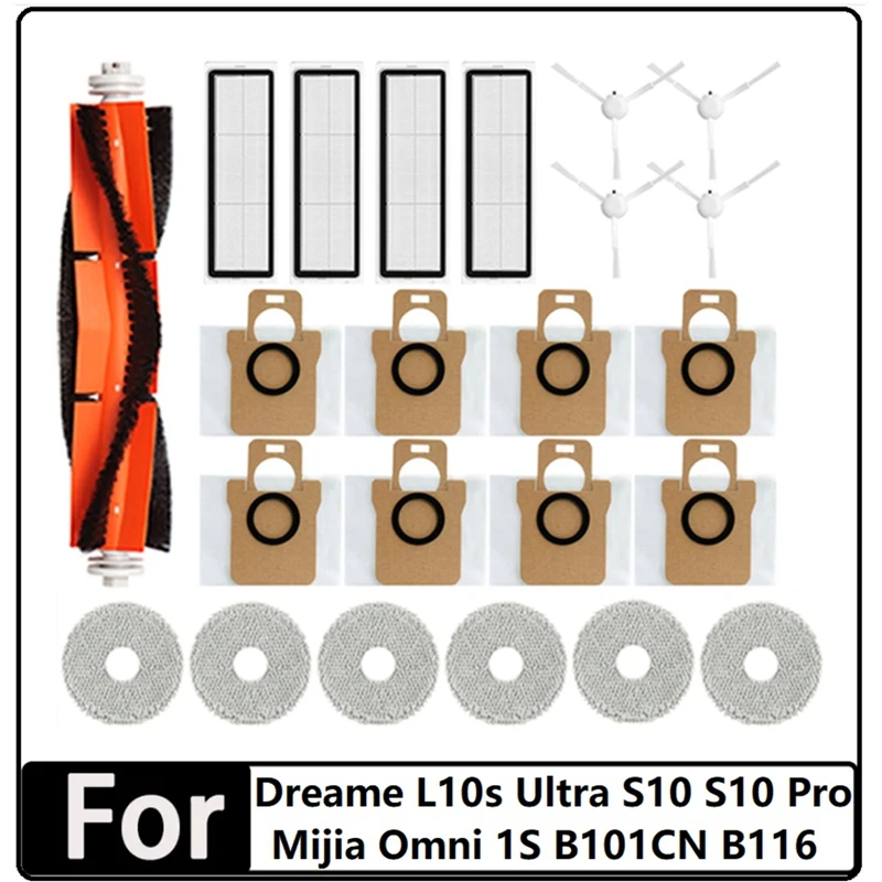 

23 шт., набор аксессуаров для робота Dreame L10S Ultra S10 S10 Pro Mijia Omni 1S B101CN B116