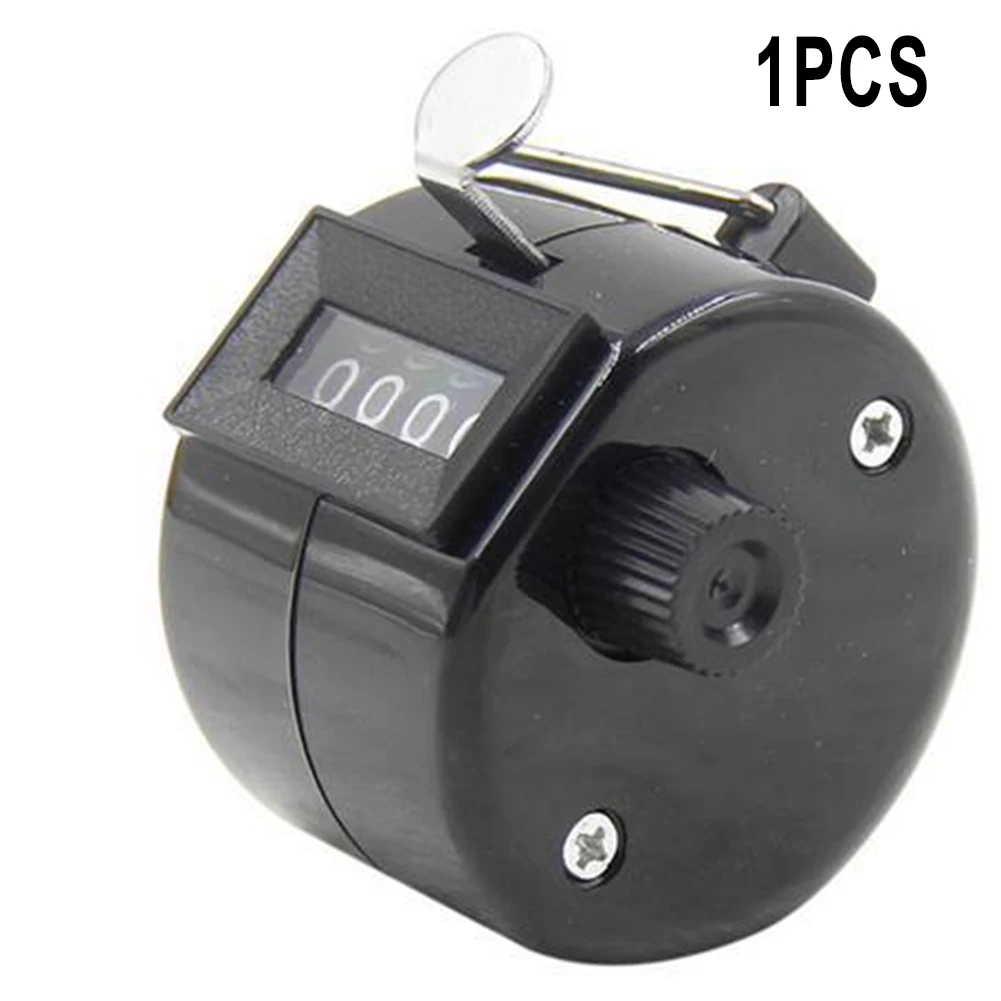 

1PCS Mechanical Tally Counter Hand Held 4 Digit Palm Clicker Finger Counting Clicker Mini One Hand Count Counter