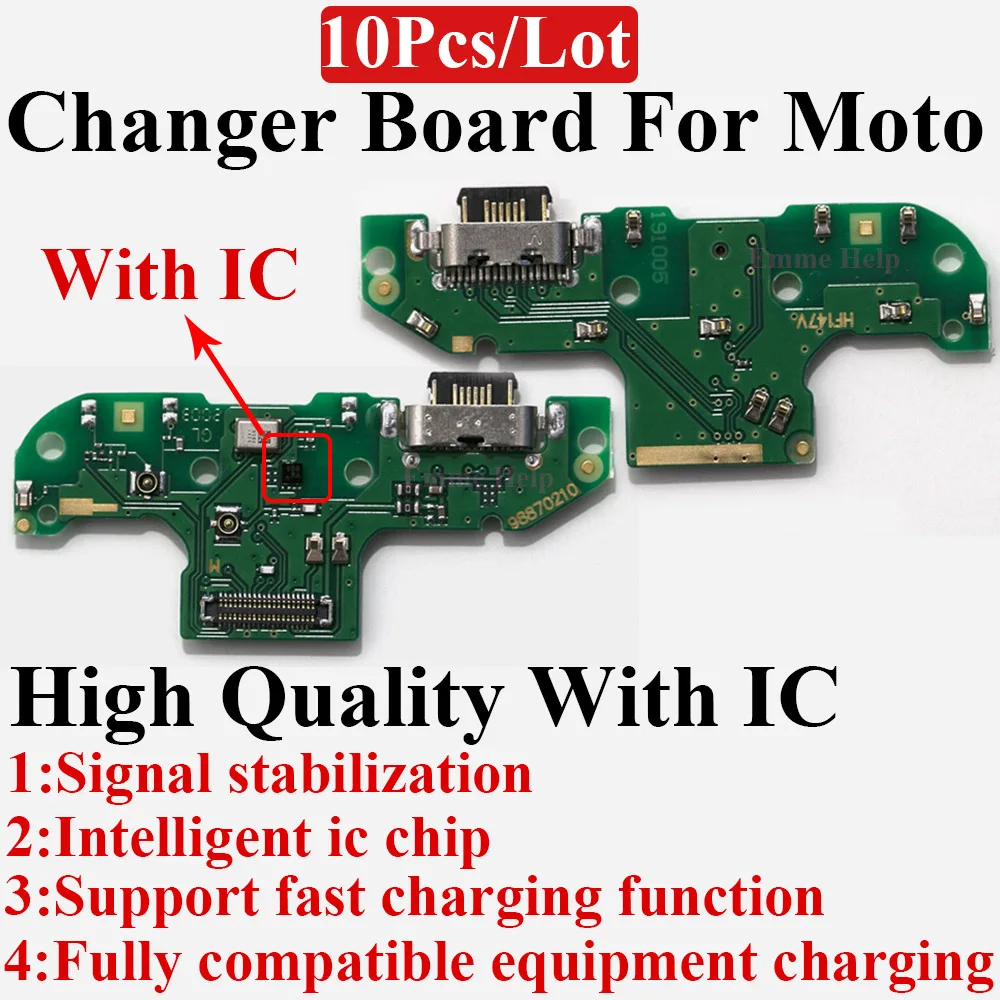 

USB Charging Port Board For Motorola Moto G9 G8 g7 G5 G4 5G One Ace Macro Plus Play Power Lite Charger Flex Cable Connector Dock