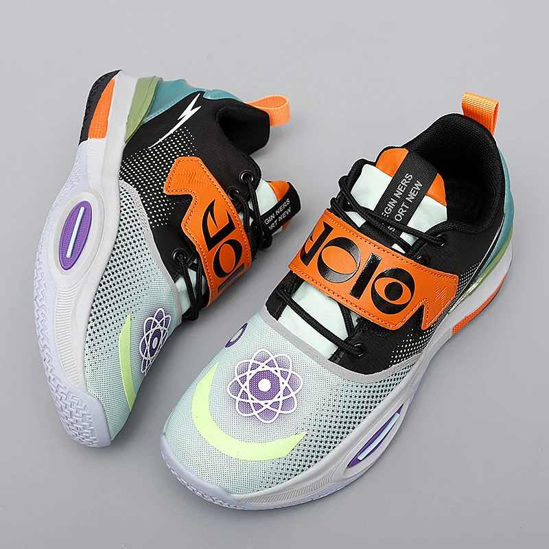 Basketball Shoes Men Kids Basket Boots Women Mesh Sports Shoes Brand Designer Sneakers Streetball Training Shoes Male Footwear