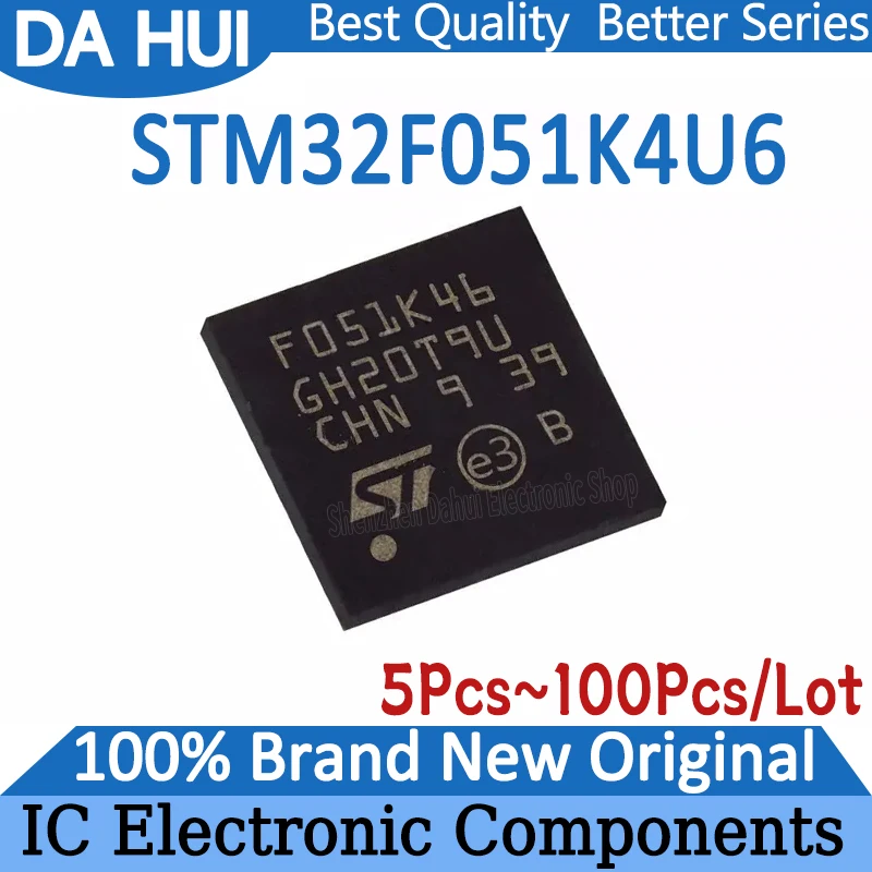 

STM32F051K4U6 STM32F051K4U STM32F051K4 STM32F051K STM32F051 F051K46 STM32F STM32 STM IC MCU Chip UFQFPN-32 In Stock 100% New