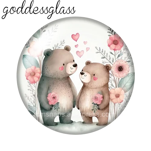 10 шт. круглые пуговицы для ожерелья 12/18 мм