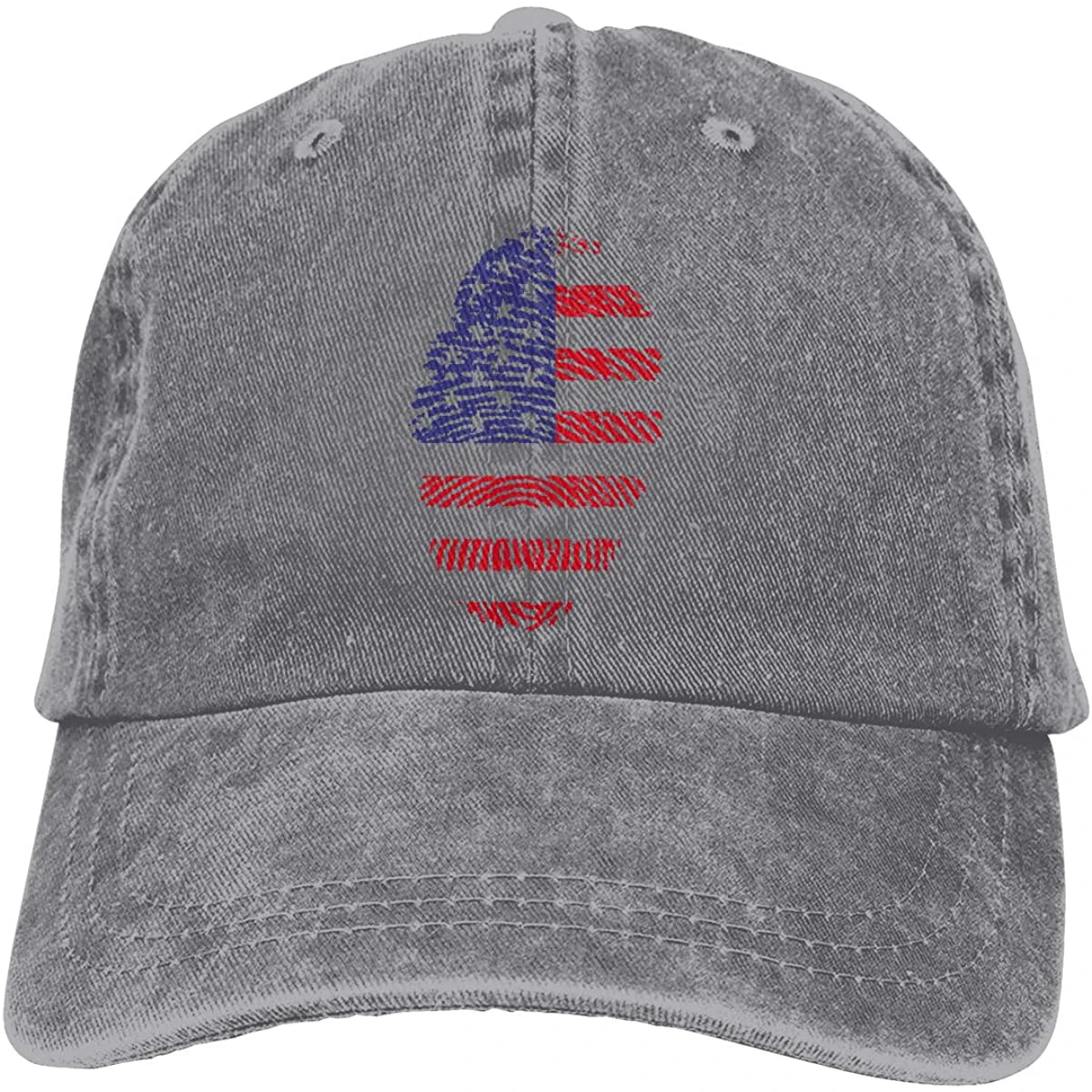 

Unisex USA Flag Vintage Washed Twill Baseball Caps Adjustable Hat Funny Humor Irony Graphics Of Adult Gift Gray