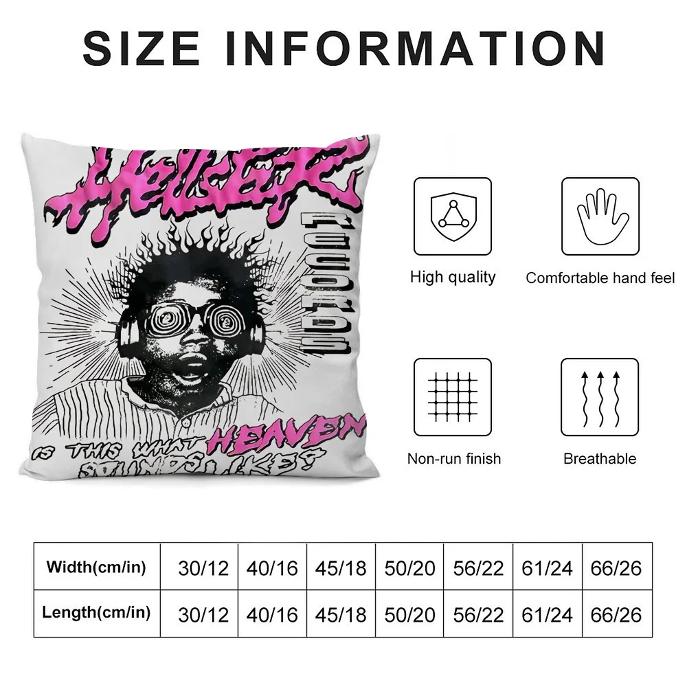 H-HellstarS модная наволочка с логотипом 3D принт полиэфирное волокно 40*40 см домашний