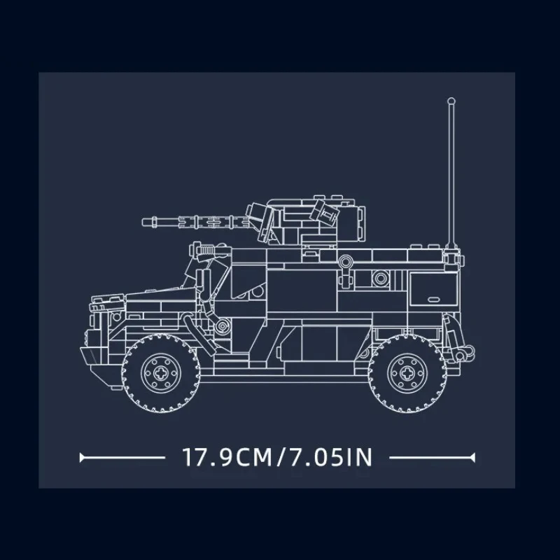 Блочный конструктор с 4 мини-фигурками 519 шт