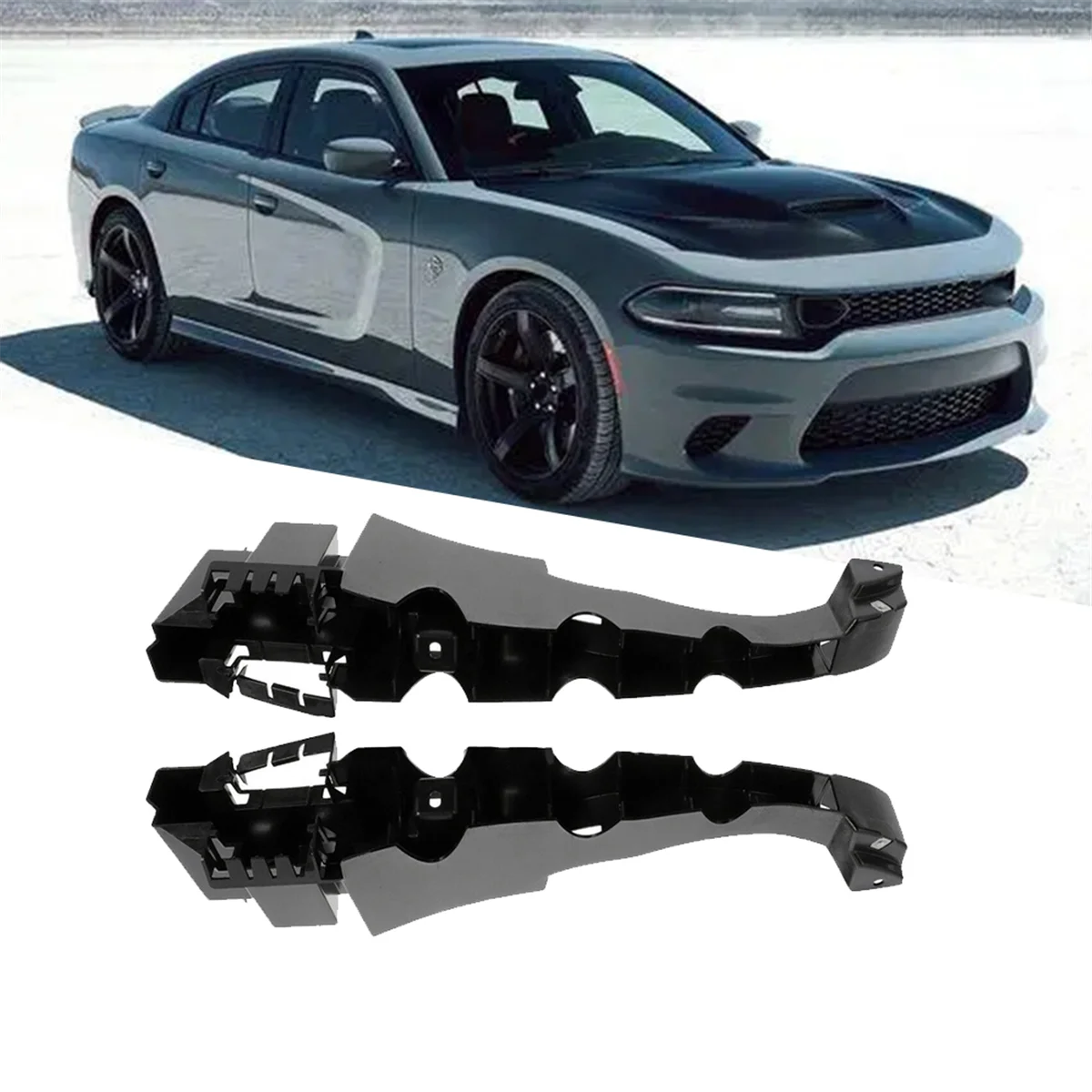 1 Пара опорных кронштейнов для заднего бампера автомобиля Mopar 68231348AD 68231349AD Dodge Charger