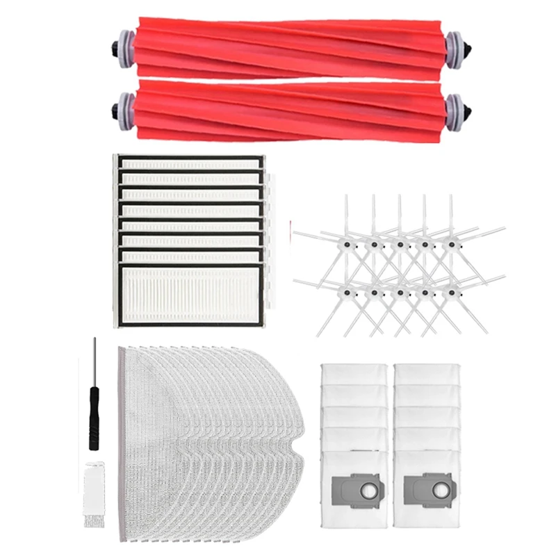 

Main Side Brush Hepa Filter Mop Cloth For Xiaomi Roborock Q7 Max, Q7 Max+, T8 Robot Vacuum Cleaner