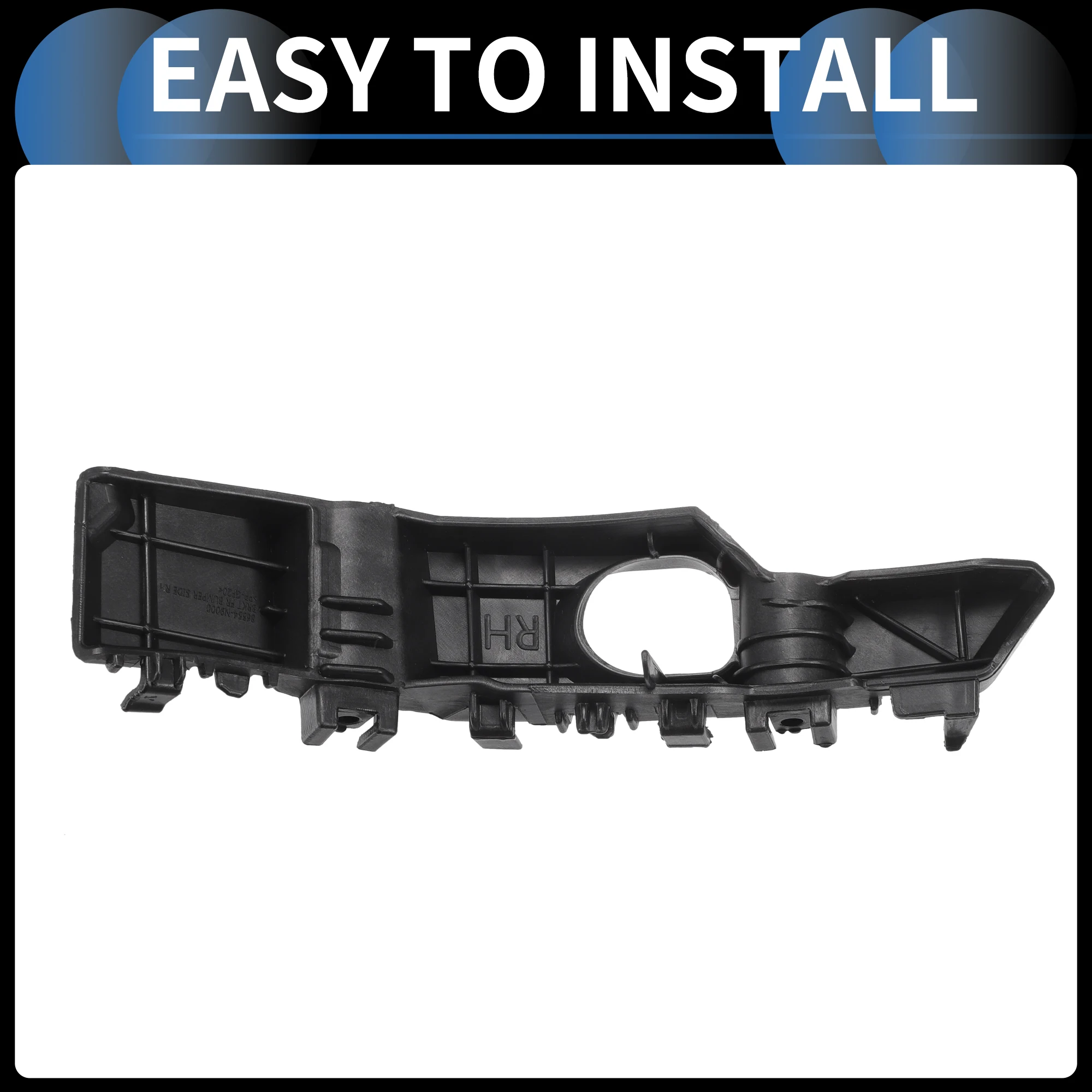 

Кронштейн для бампера UXCELL, левый правый, передний бампер, фиксатор No.86551N9000 для Hyundai Tucson 2022-2023, 1 пара