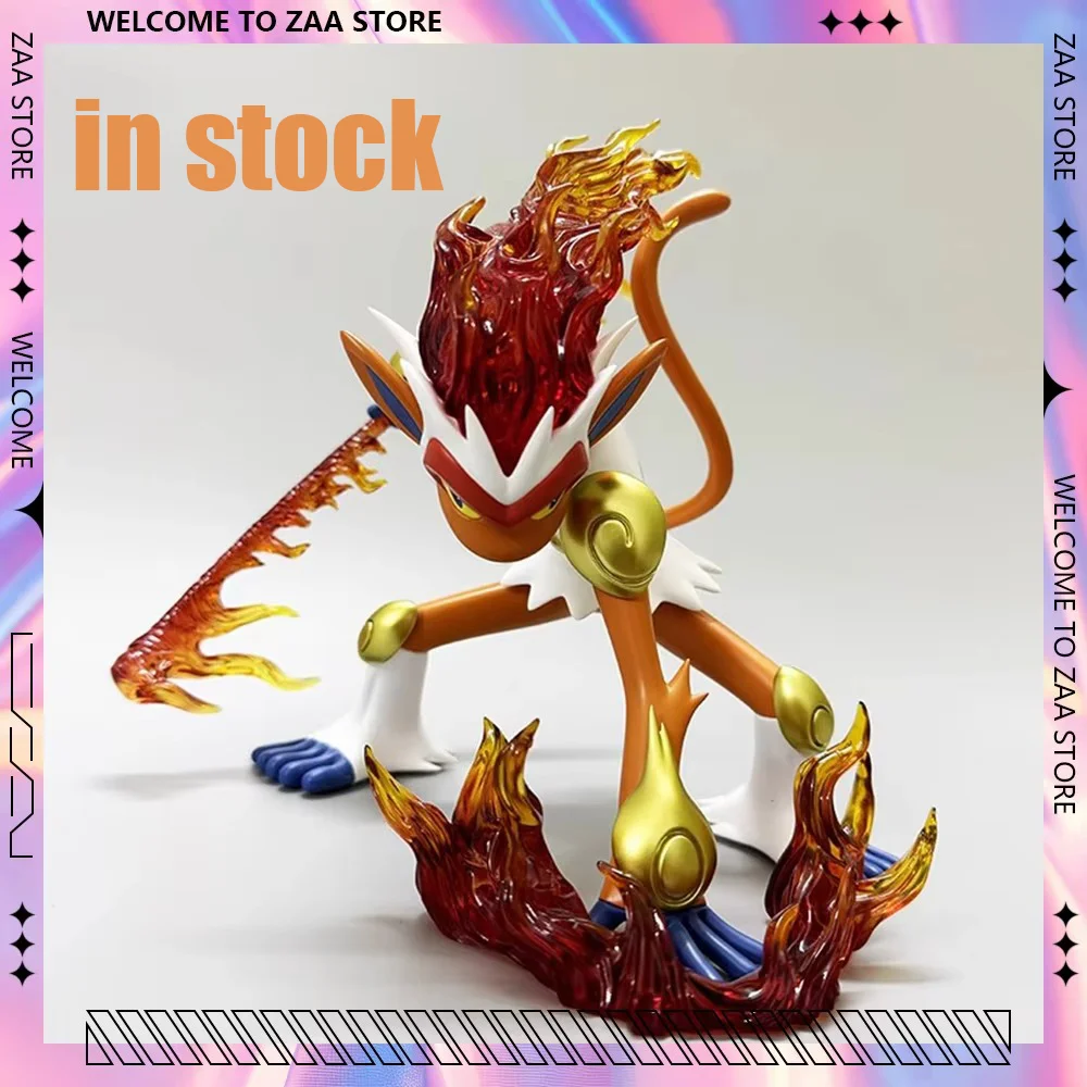 13 см PokeMon аниме фигурка Infernape фигурки стереоскопический атлас ПВХ модель статуя