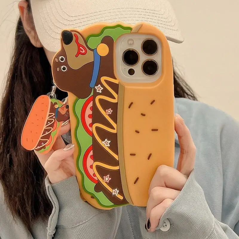 Мультяшный Sanrioed аниме Hello Kittys мобильный телефон Ins Girl Heart Kawaii Силиконовый