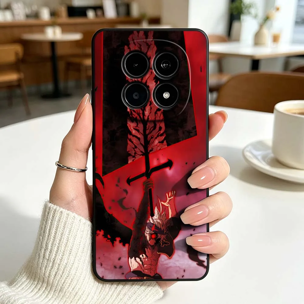 Фото Чехол для телефона с изображением аниме B-Black Clover A-Asta для Xiaomi Mi Poco X8 X7 X6 X5 X4 X3 M8 M7 M6 M5 F8 F7 F5 Pro 4G 5G, черный мягкий чехол №2
