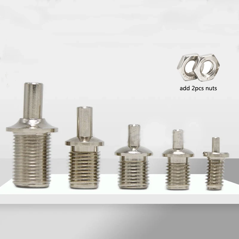 

Металлические кабельные зажимы 2 шт. + гайки 2 шт.