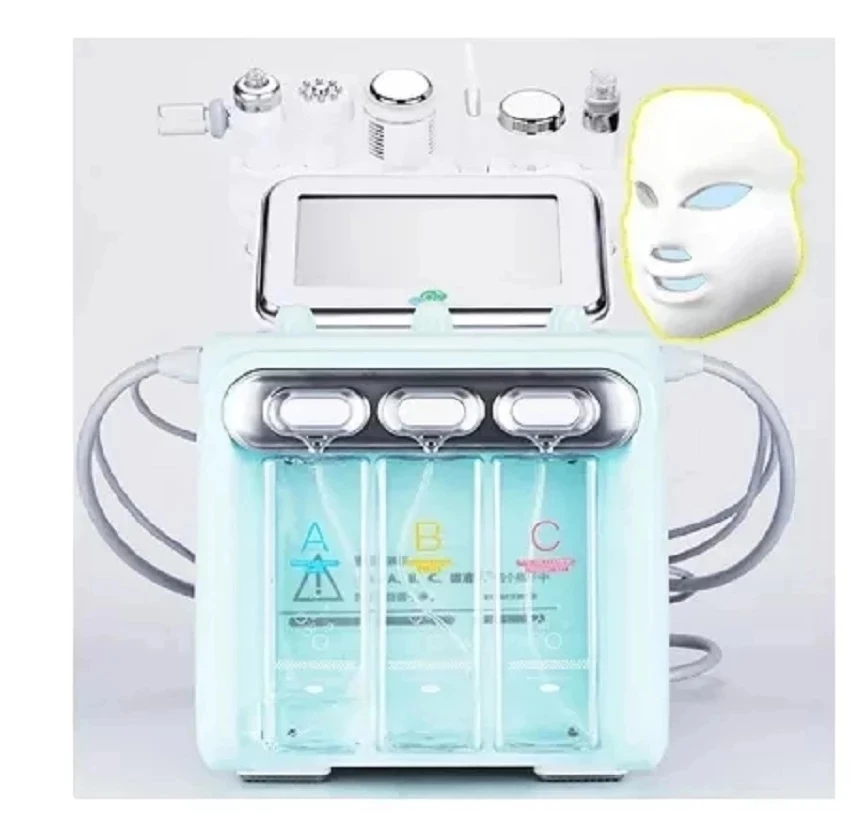 

2023 7 in 1 H2O2 Water Oxygen Jet Exfoliator Hydra Beauty Skin Cleansing Hydra Dermabrasion Facial Water Water Peeler Home