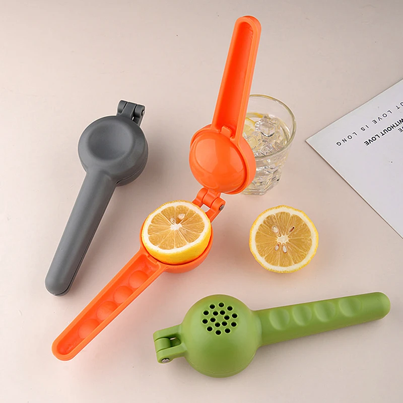 

1pcs Metal Lemon Lime Squeezer Hand Press Juicier Fresh Fruit Tool Stainless Steel Manual Citrus Press Juicer Kitchen Tools