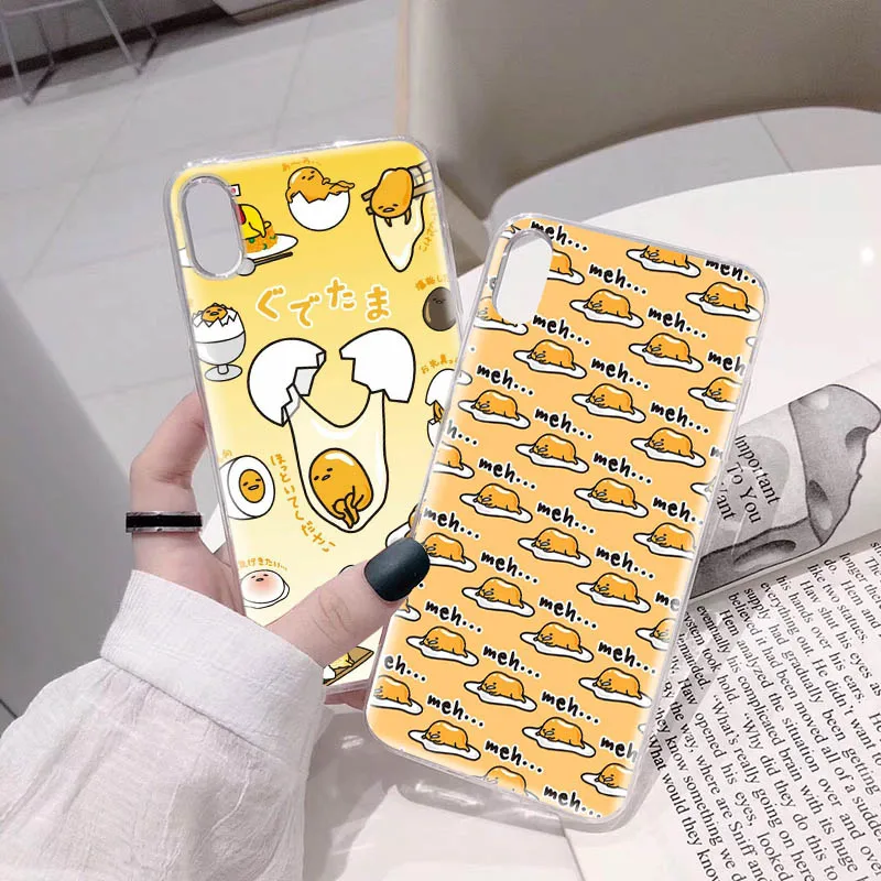 B-8 Gudetama TPU чехол для Tecno Camon 15 16 17 18 19 Pro Premier 17P 18i 18T 18P POP 4 5 LTE 3 Pova 2 Neo