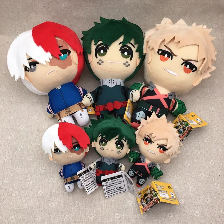 

My Hero Academia Plush Toy Anime Peripheral Deku Plush Doll High Quality Pp Cotton Cartoon Stuffed Toys Collect Children's Gift
