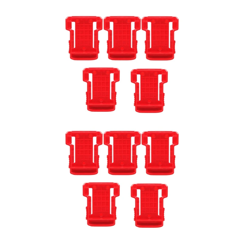 

10-Packs Battery Holders For 18V Mount Dock Fit For M18 Battery (No Battery)