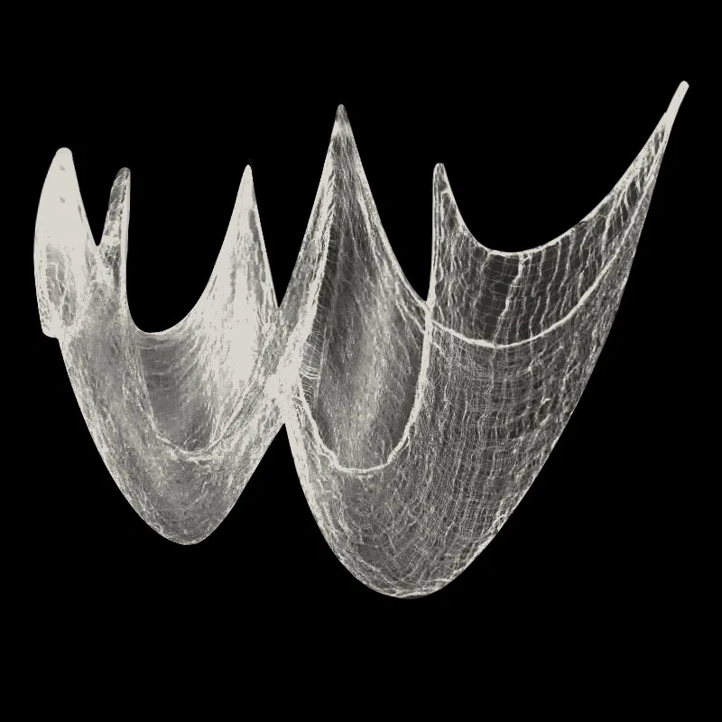 

Гигантская эластичная паутина 2х4 м белая черная