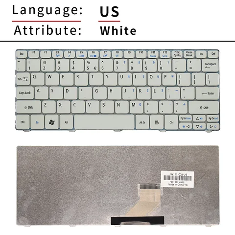 Сменная клавиатура для ноутбука Acer Aspire One