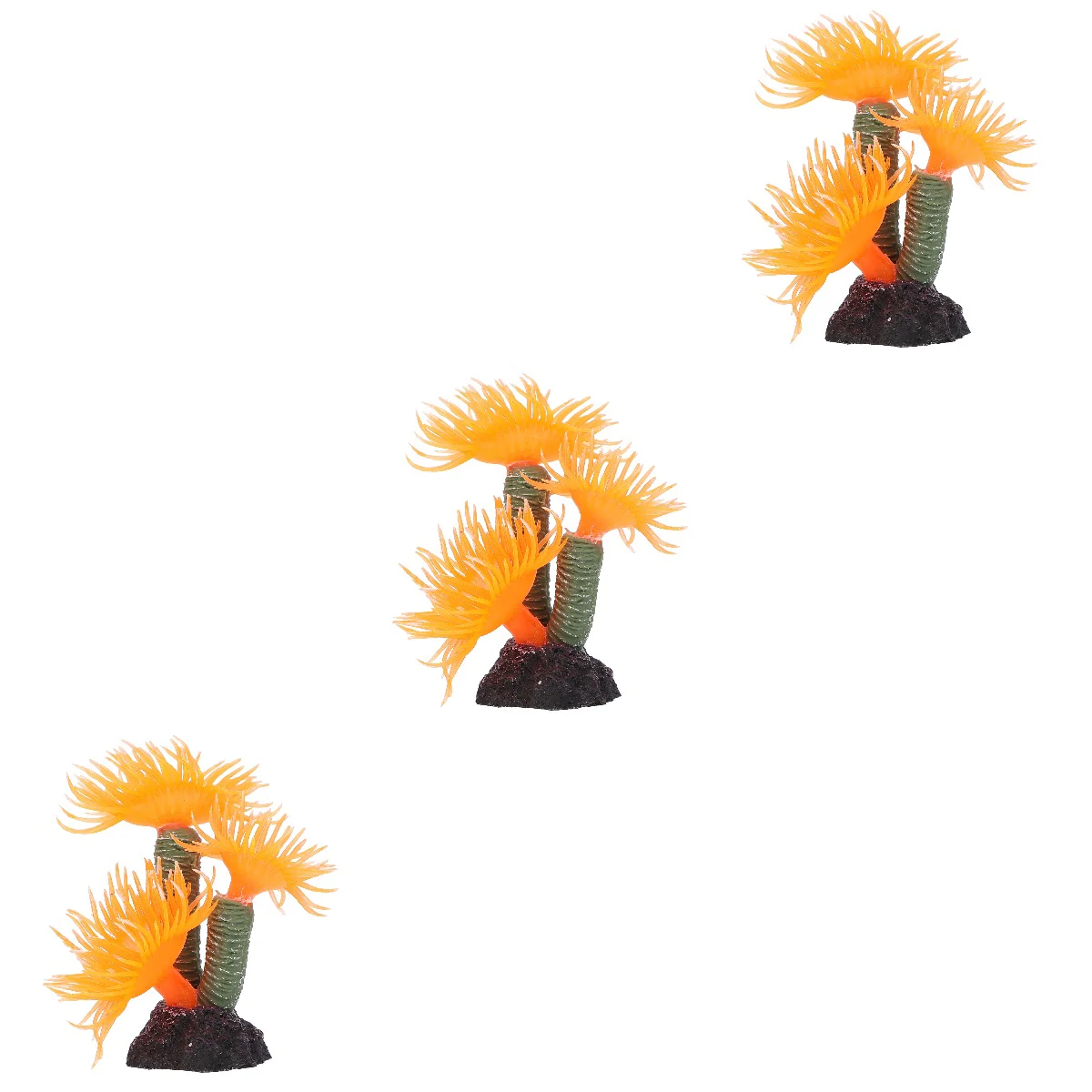 

3pcs Tank Adornment Simulation Small Decor Tank Landscape Decor