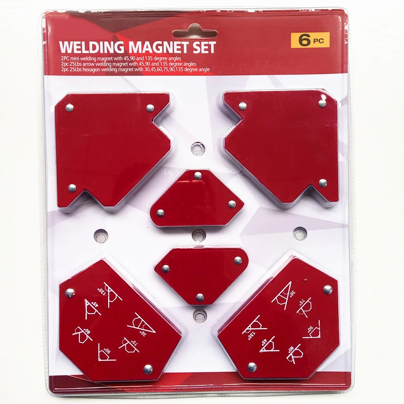 

Soldering Magnetic Locator Fixed Switch Accessories Tool Without 6 Welding Positioner Pcs/Set Triangle Angle Welding