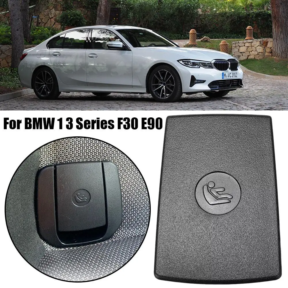 Черная Пластиковая крышка для крепления заднего детского сиденья ISOFix BMW 3 серии E81