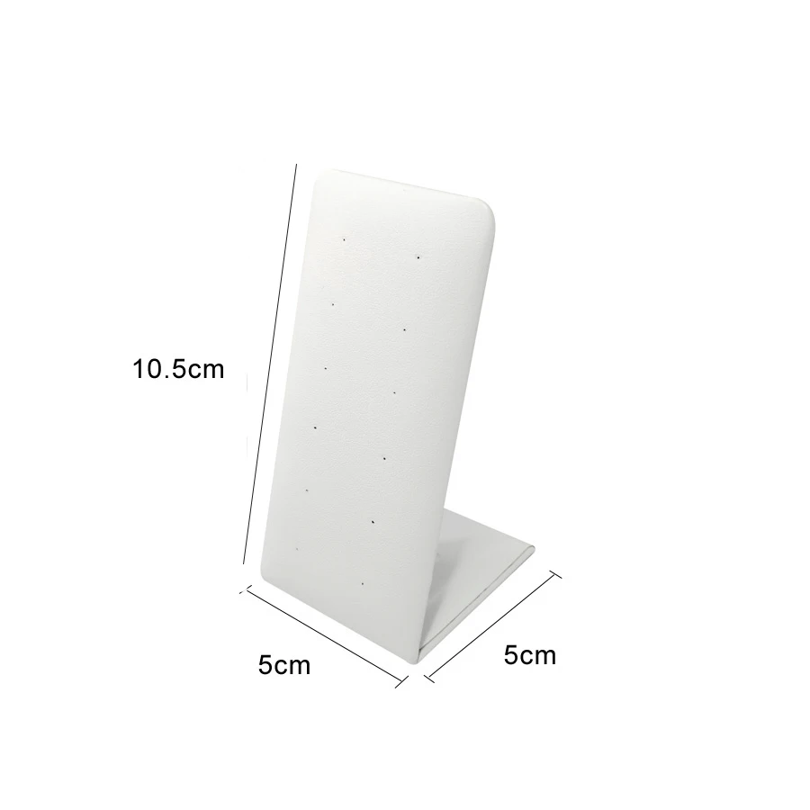 

Модный держатель для сережек, маленькая подставка-гвоздик с 12 отверстиями, органайзер для ювелирных изделий, стеллаж для хранения, L-образная витрина для ювелирных изделий