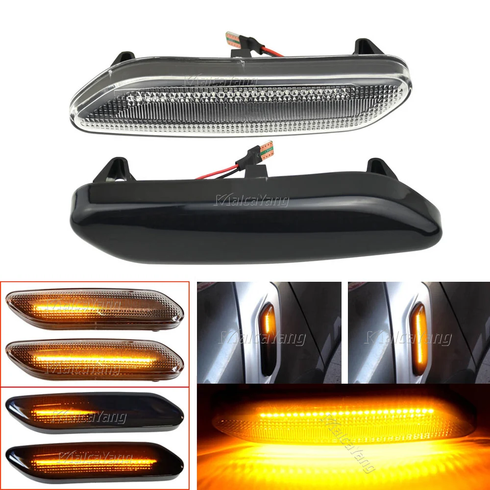 

2 шт., динамические фонари для поворота, для BMW