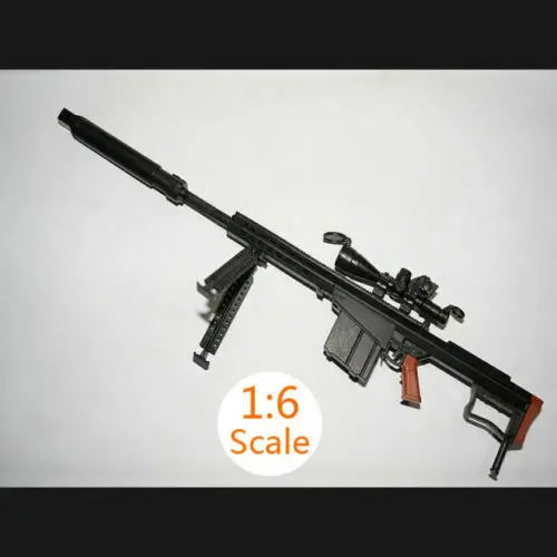 4D собранная модель 1:6 снайперская винтовка Barrett M82A1 F фигурка 12 дюймов | Игрушки и