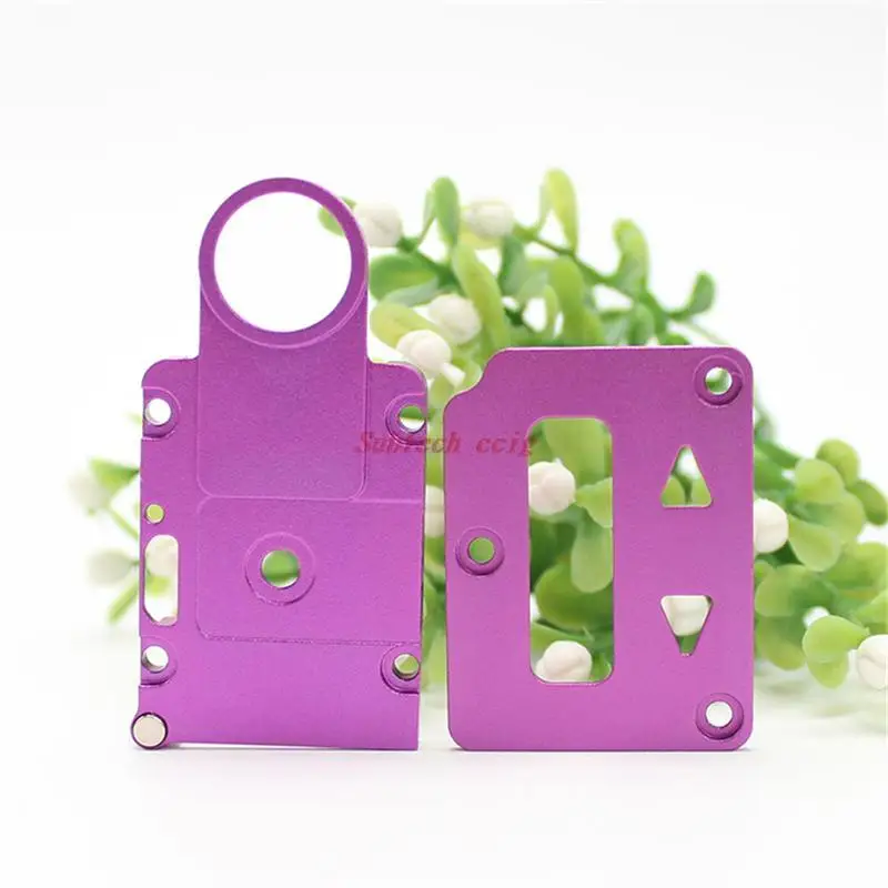 

SXK Style 3 in 1 Panels Covers For Billet Box 7 Colors 316 Stainless Steel Front/ Behind Panel With Button Inside Free Shipping