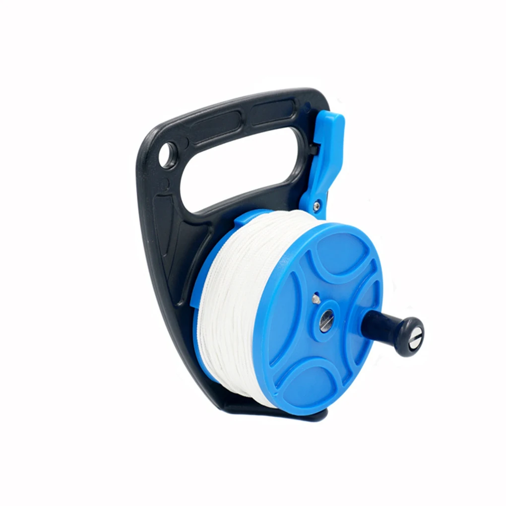 

Professional Diving Line Reel Snorkeling Kayaking Cave Dive Underwater Wreck Fingertip Spool with Handle Equipment