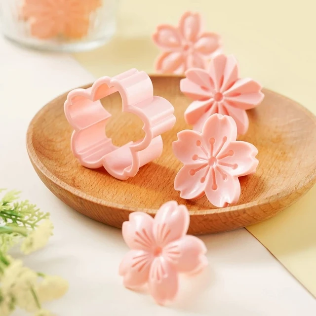 Sakura Flower Cookie Mold Stamp Biscuit Cutter Cherry 2