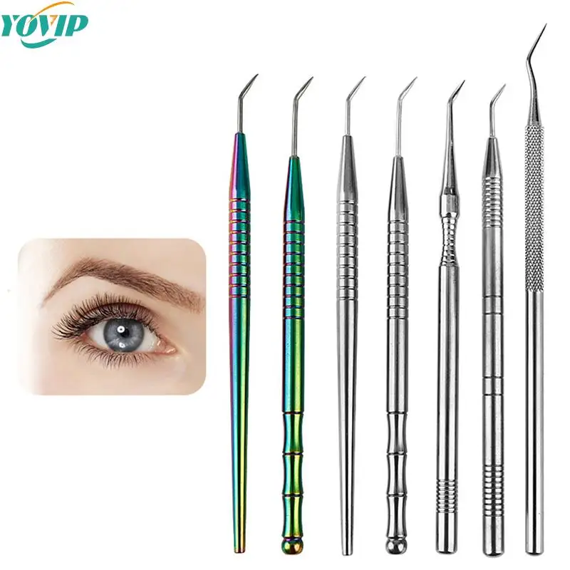 

1Pc Eyelash Perm Lifting Tools Metal Clean Up Rods Beauty Lash Separating Tool Grafting False Lashes Extension Makeup Supplies