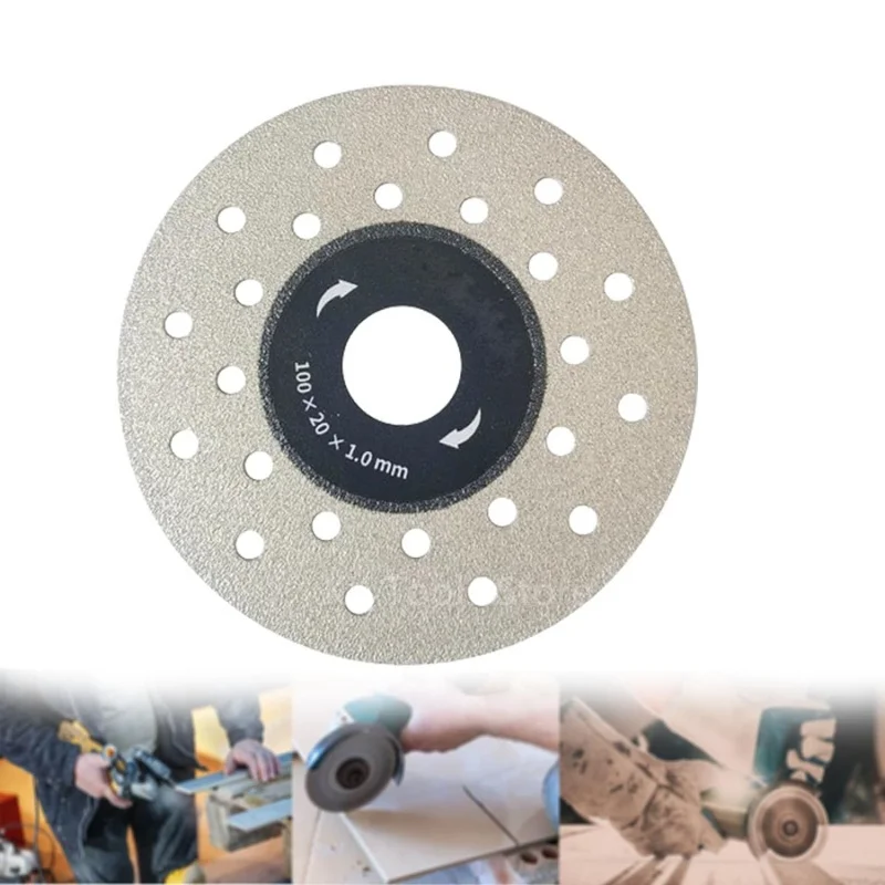 

Алмазный режущий диск для каменных керамических каменных плит, сланцевых плиток, 4 дюйма, 100 мм, режущий шлифовальный круг, диски для угловой шлифовальной машины