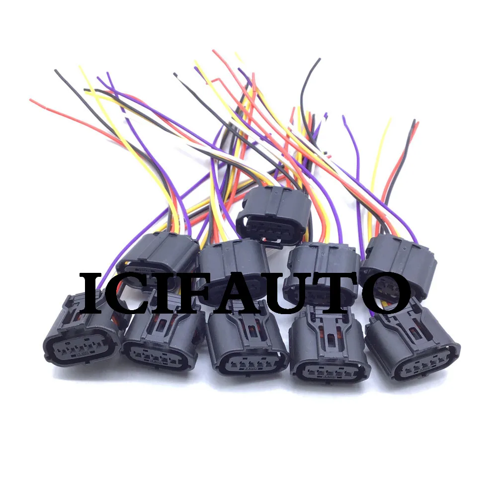 

22204-75030 массовый расходомер воздуха, штекер датчика, разъем, провод для Chevrolet GMC Isuzu Lexus Toyota 2,7 4,6 4,7 L