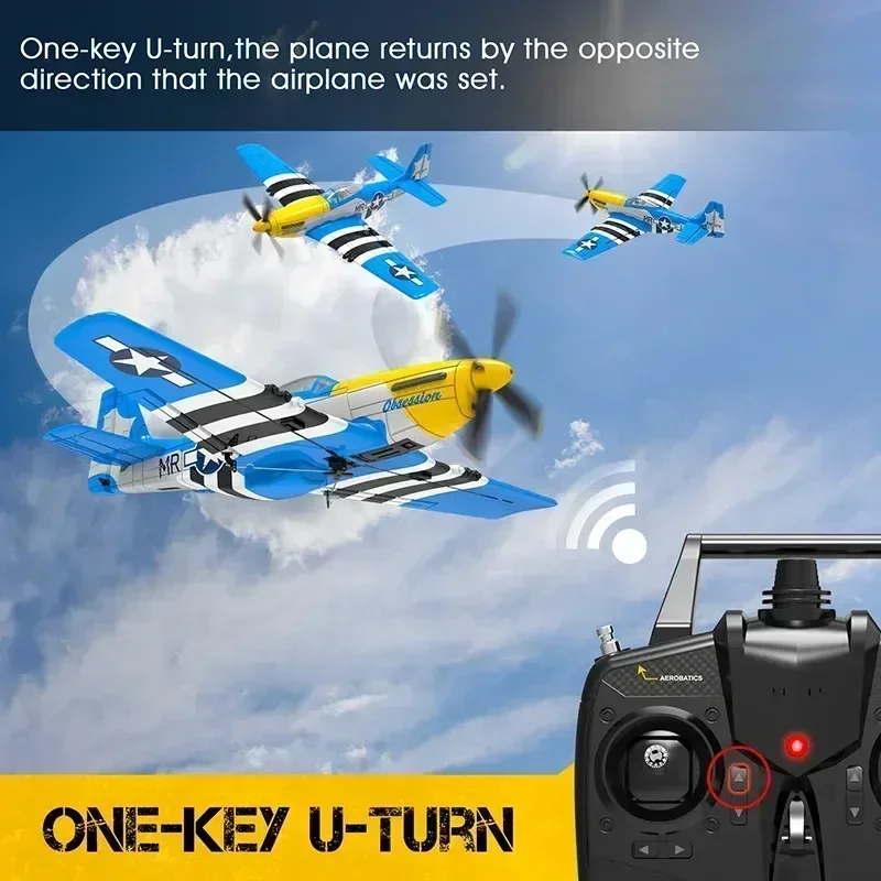 Четырехканальная модель самолета с дистанционным управлением 2 4 ГГц летающего