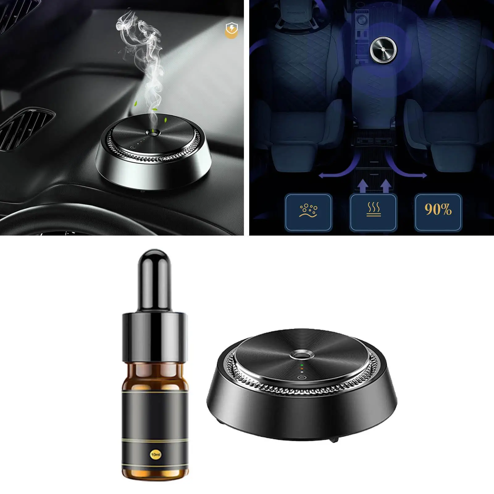 

Универсальный автомобильный диффузор, автомобильный аксессуар, Электрический Очиститель запахов, диффузор для салона автомобиля, офиса и ...