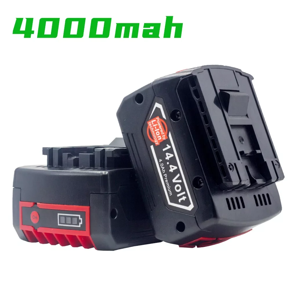 

Brand New 14.4V 4.0Ah For Bosch GBH GDR GSR 1080 DDS180 BAT614G Replacement Rechargeable Power Tool Lithium-Ion Battery Charger