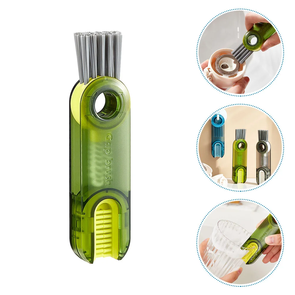 

Brush Cup Cleaning Lid Bottle Bush Cleaner Clean Water Feeding Drain Hose Baby Coffee Mug Silicone Miniature Tube